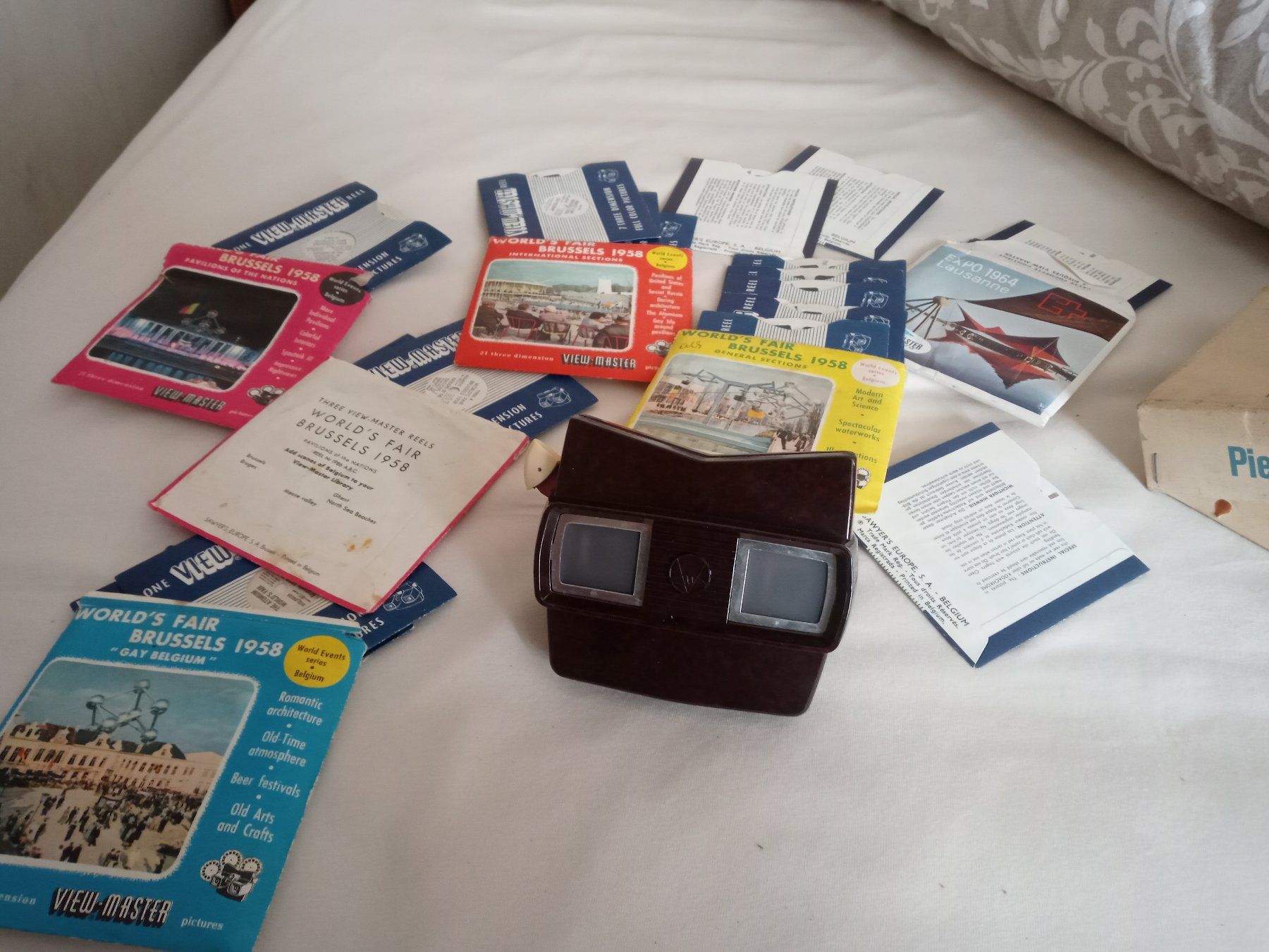 View-master Spielzeuge: Vintage 3d View-Master model E mit 20 Scheiben – Gebraucht aus Prez-vers-Siviriez von Monija70 1