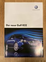 VW Golf R32 - Prospekt - Ausgabe 2005 oder 2006 oder 2007