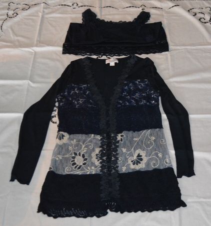Damen - Bluse mit Unterhemd