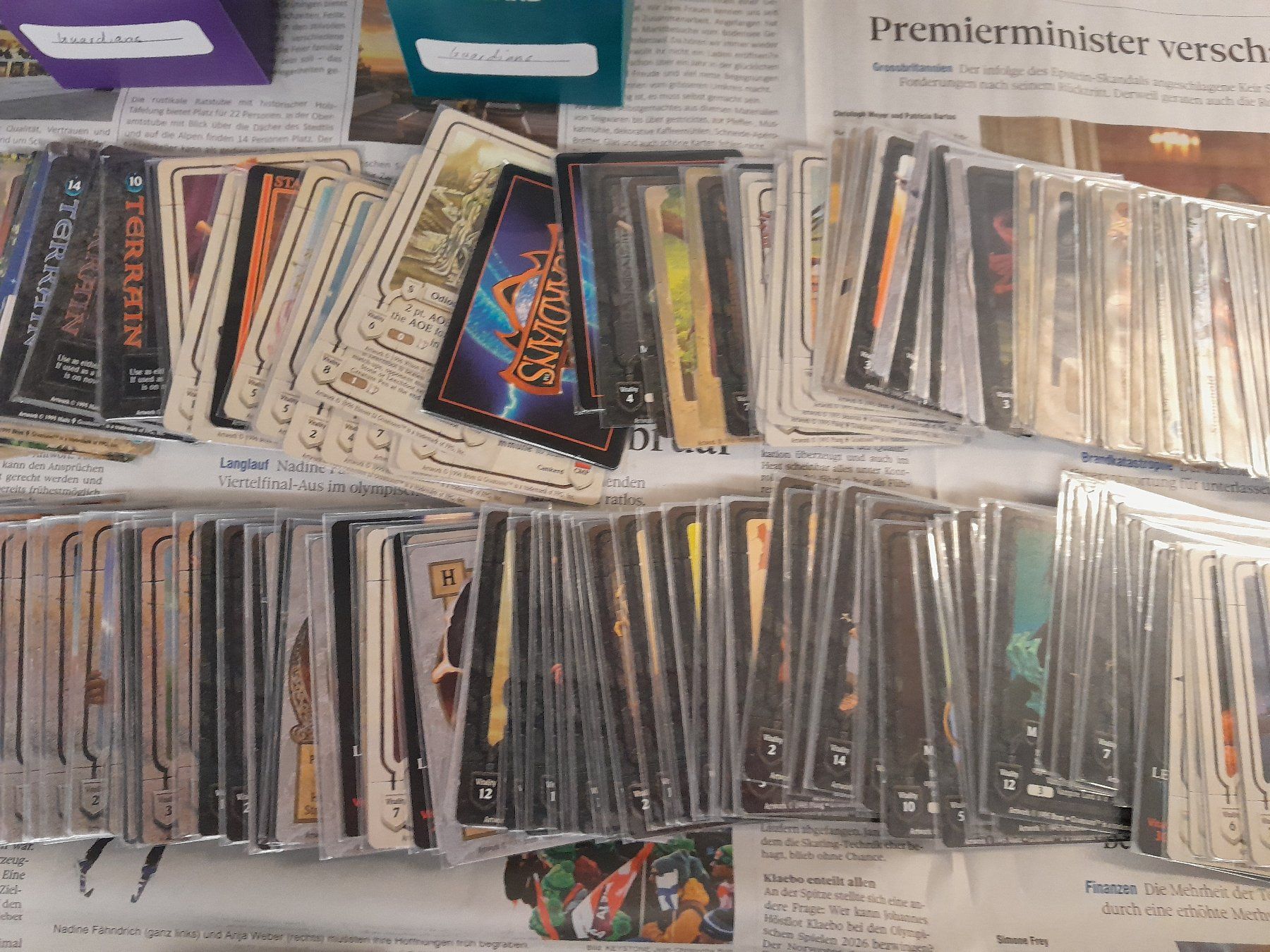 Carte collezionabili: Guardians Trading Card Game Sammlung – Usato da Rüti ZH venduto da Alemanni 5