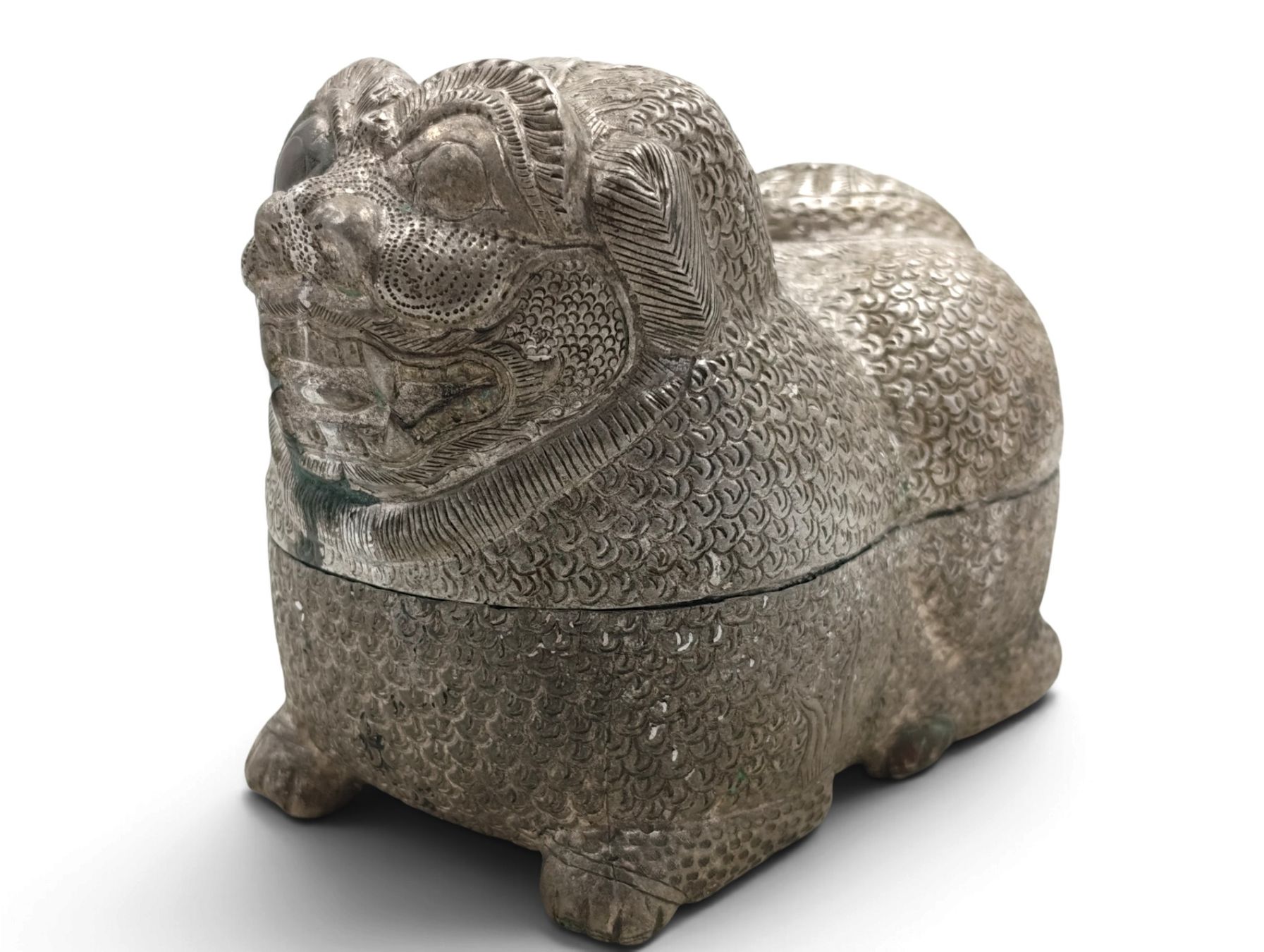 Sculture & Statue: Antikes Wächterlöwe Gefäss  – Usato da Hochfelden venduto da Historium 1