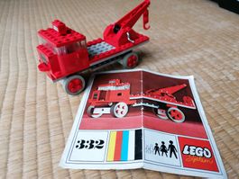 LEGO # 332  Abschlepwagen von 1967 mit Anleitung
