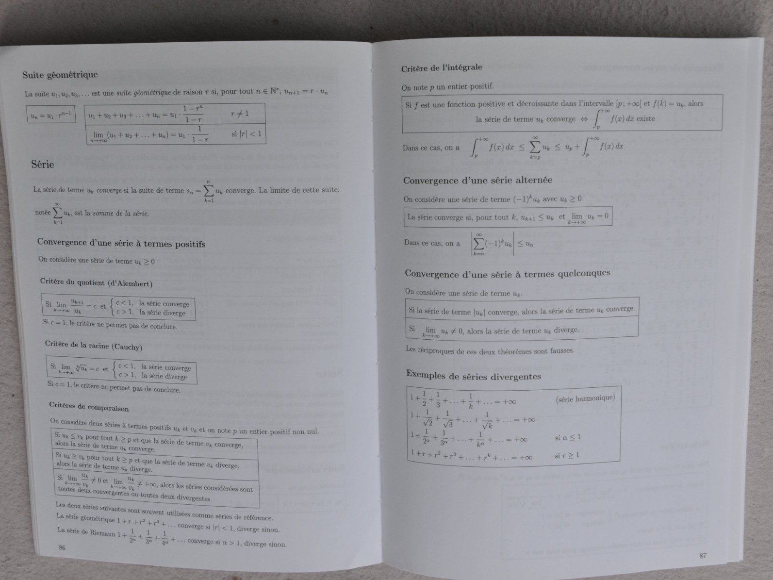 Libri: Formulaires et table - Mathématiques, physique, chimie – Usato da Fully venduto da Minouchka 1