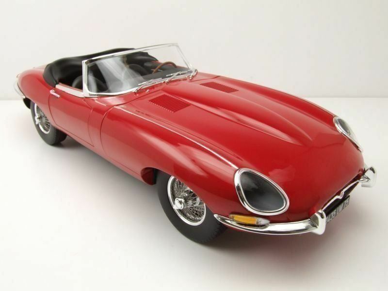 Jaguar Modellini d'auto: JAGUAR E-TYPE CABRIO ROT 1962 1:12 NOREV – Nuovo e nell'imballaggio originale da Suhr venduto da Moebelsiralfred 3
