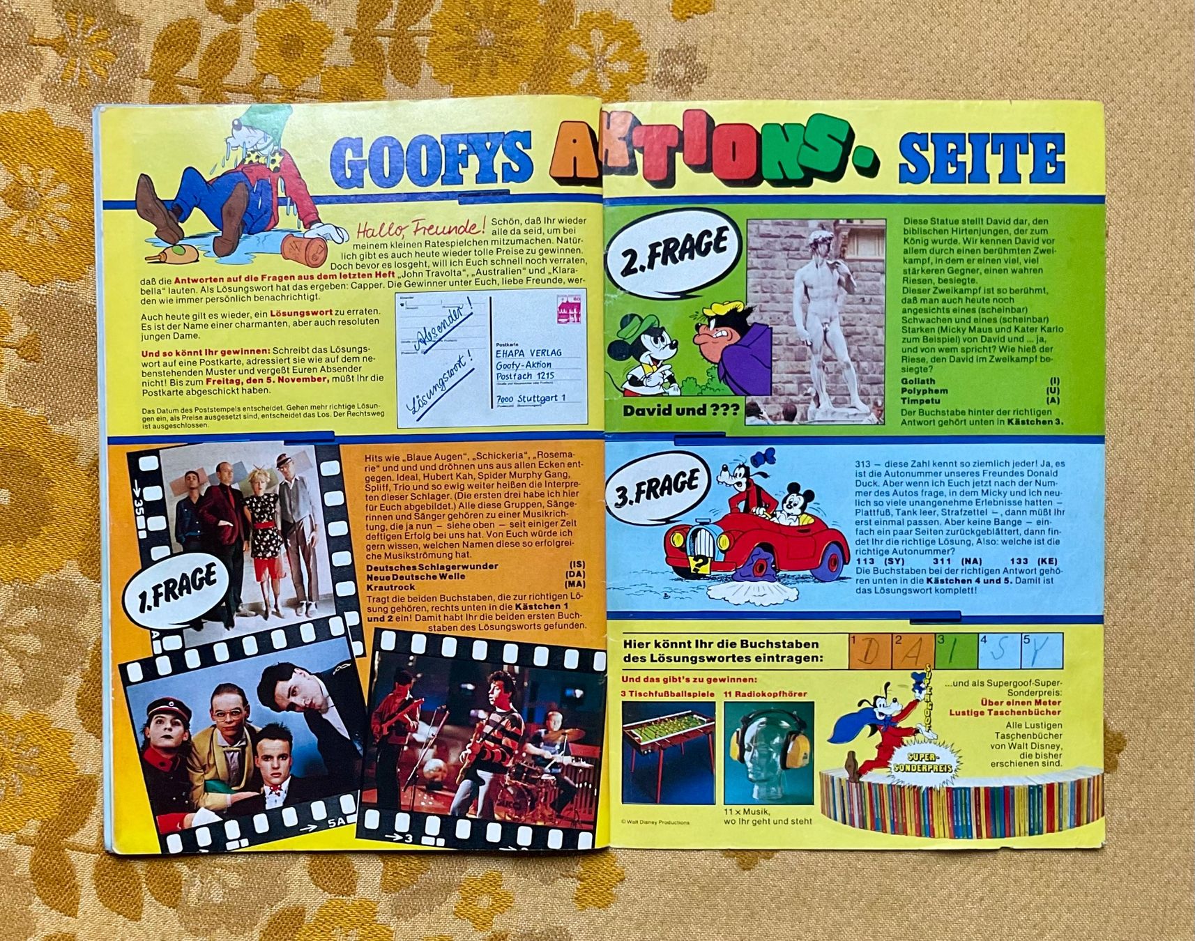 BD: Goofy Heft Nr 10 von 1982 – D'occasion à Endingen par nathan05 8