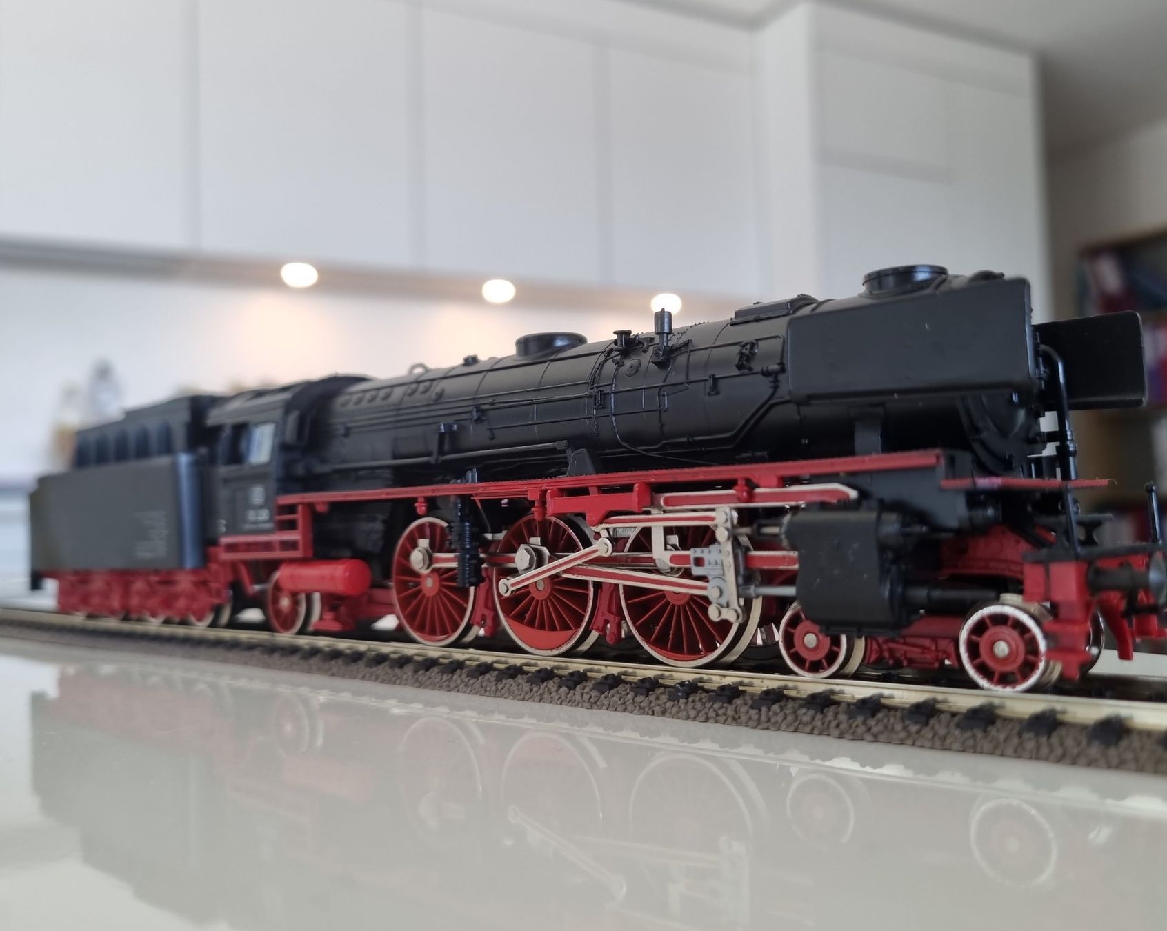 Fleischmann Modellini di ferrovie: Fleischmann DB Dampflok 1362/4170 GS - H0 – Usato da Zürich venduto da nibadi 5
