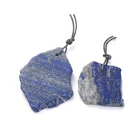 Lapislazuli Anhänger 42~120x24~54x5~7 mm