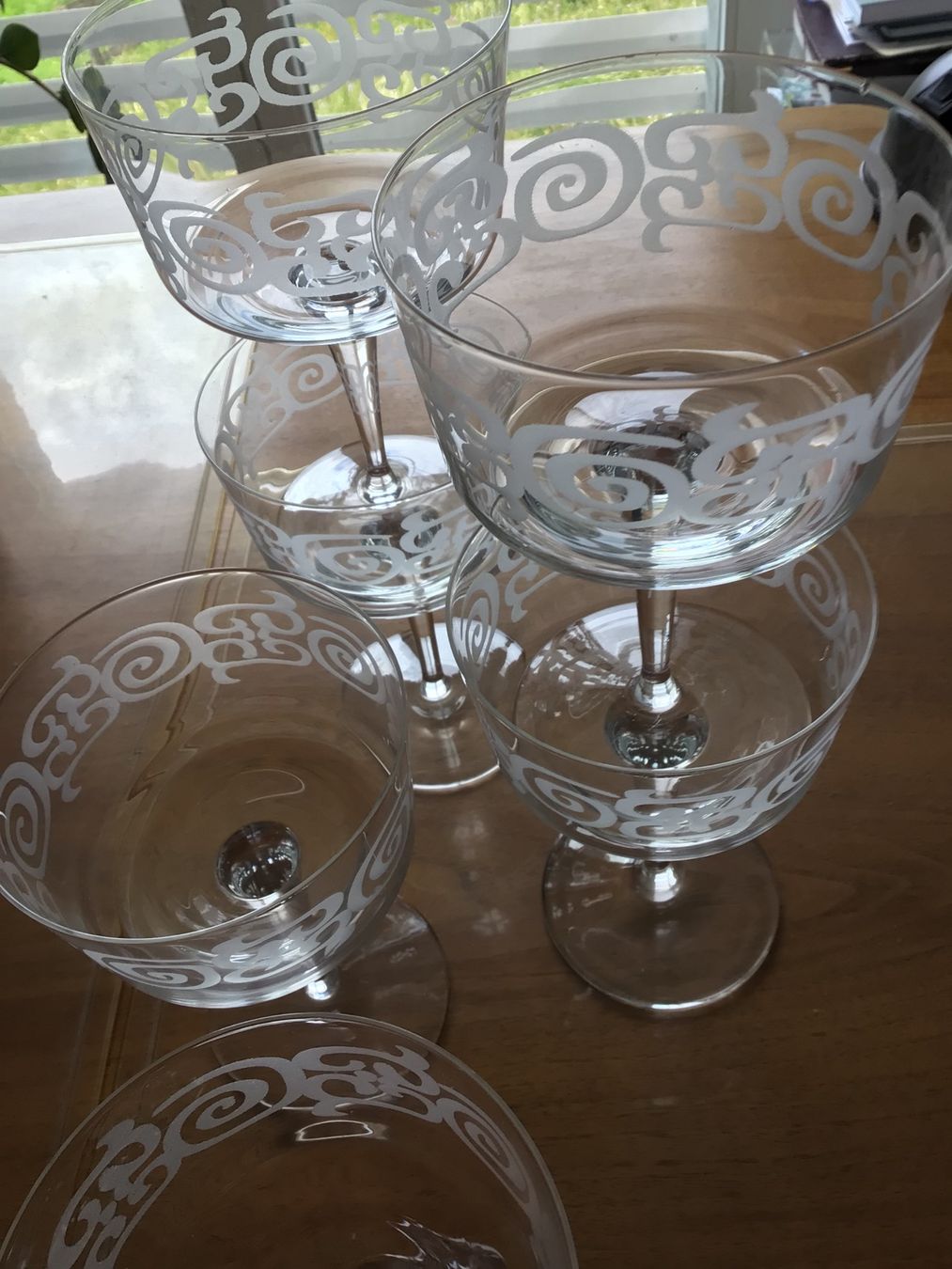 Gläser: 6 Coupe Gläser – Gebraucht aus Lindau von 3mal3