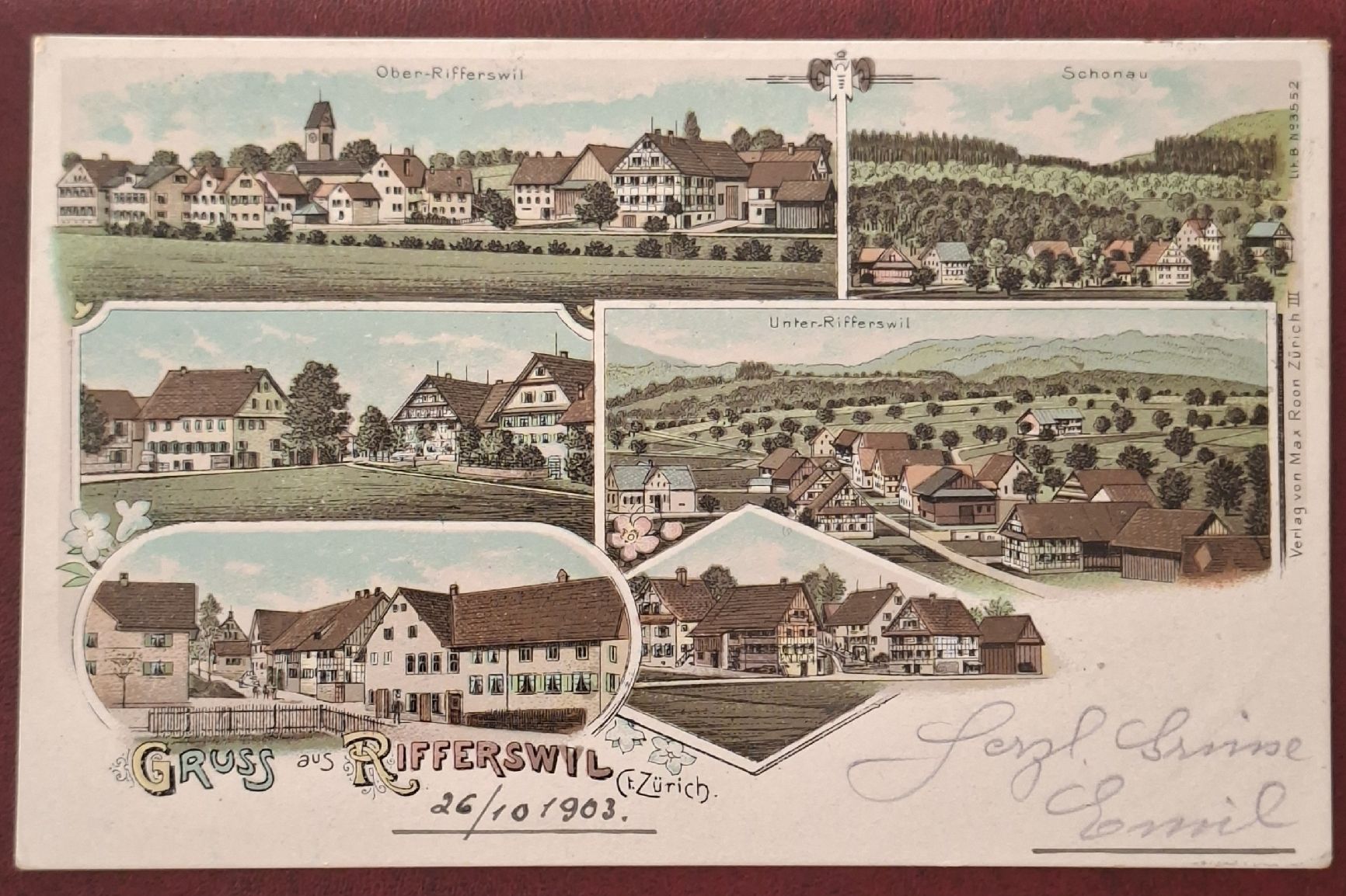 Ansichtskarten: Gruss aus Rifferswil – Gebraucht aus Affoltern am Albis von Ab_1.-