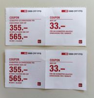 SBB GA Schnupper-Angebot Erwachsene+ Halbtax Rabatt je 2 Mal