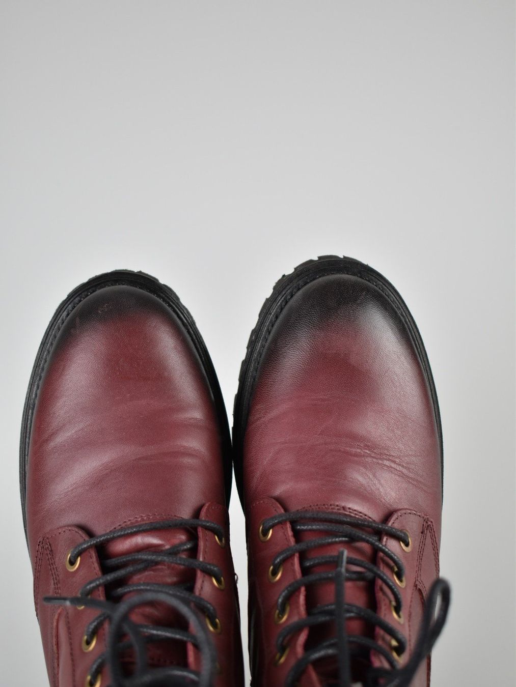 Tommy Hilfiger Scarpe da donna: Tommy Hilfiger Boots, Leder, dunkelrot, Gr.41 – Usato da Nürensdorf venduto da 2ND_STORY 5