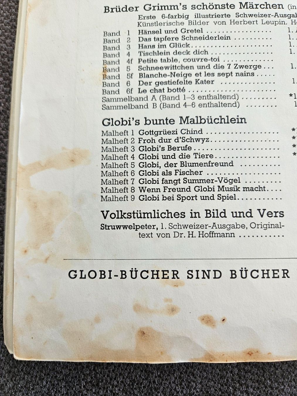 Libri: Globi's Abenteuer 1. Auflage – Usato da Scuol venduto da Yin_yang0 9