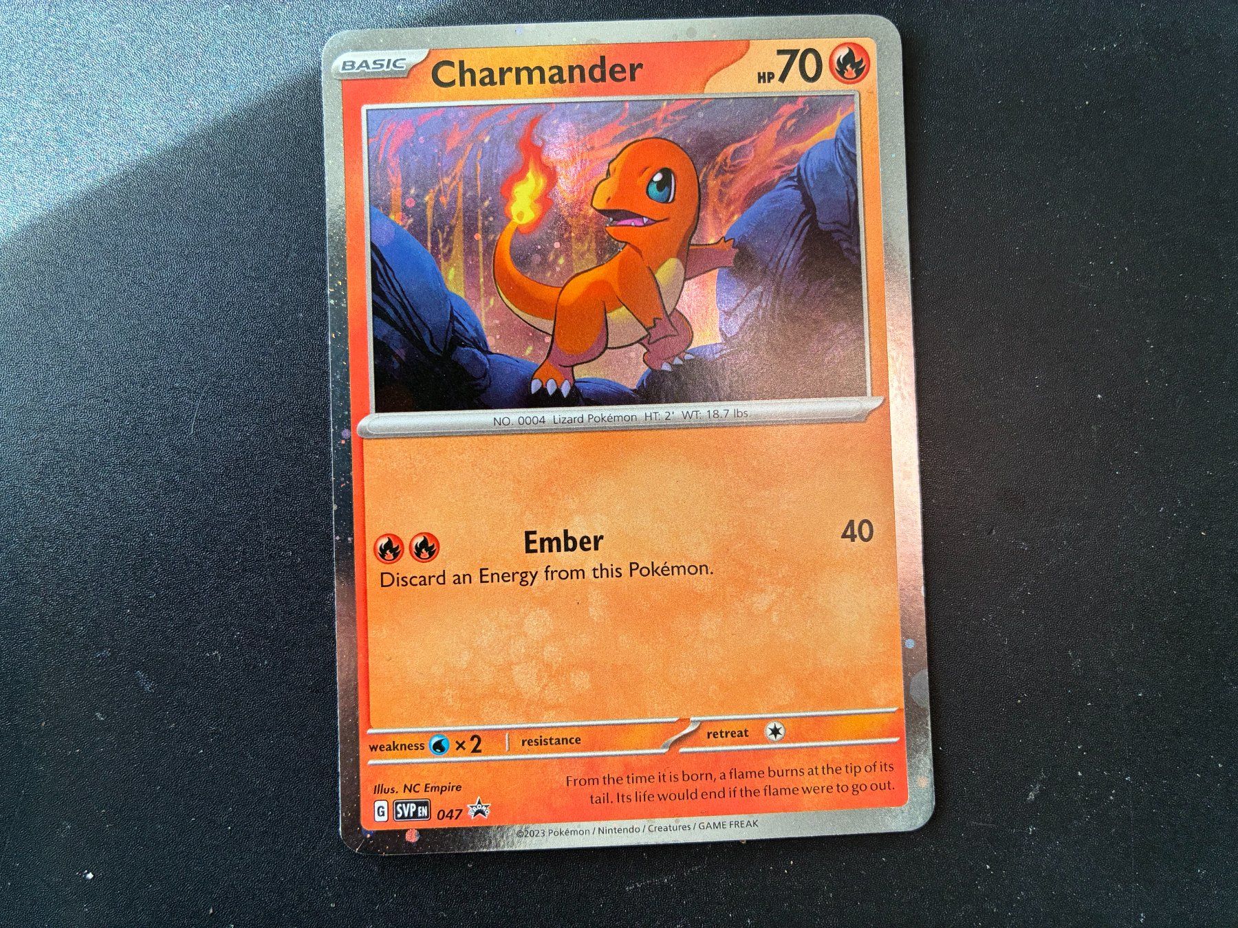 Pokémon Carte collezionabili: Pokemon - Charmander 047 - Holo - Promo - en – Nuovo (secondo la descrizione) da Hütten venduto da yve_tf69
