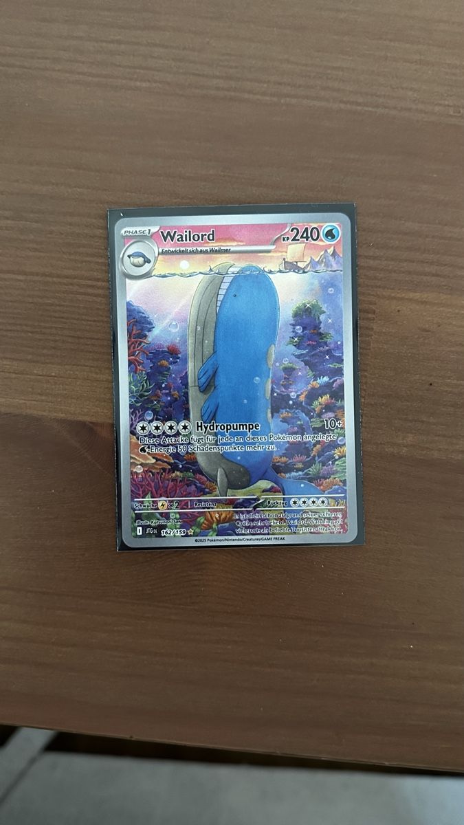 Pokémon Carte collezionabili: Wailord Pokemon Karte – Usato da Zollikofen venduto da Pasfah