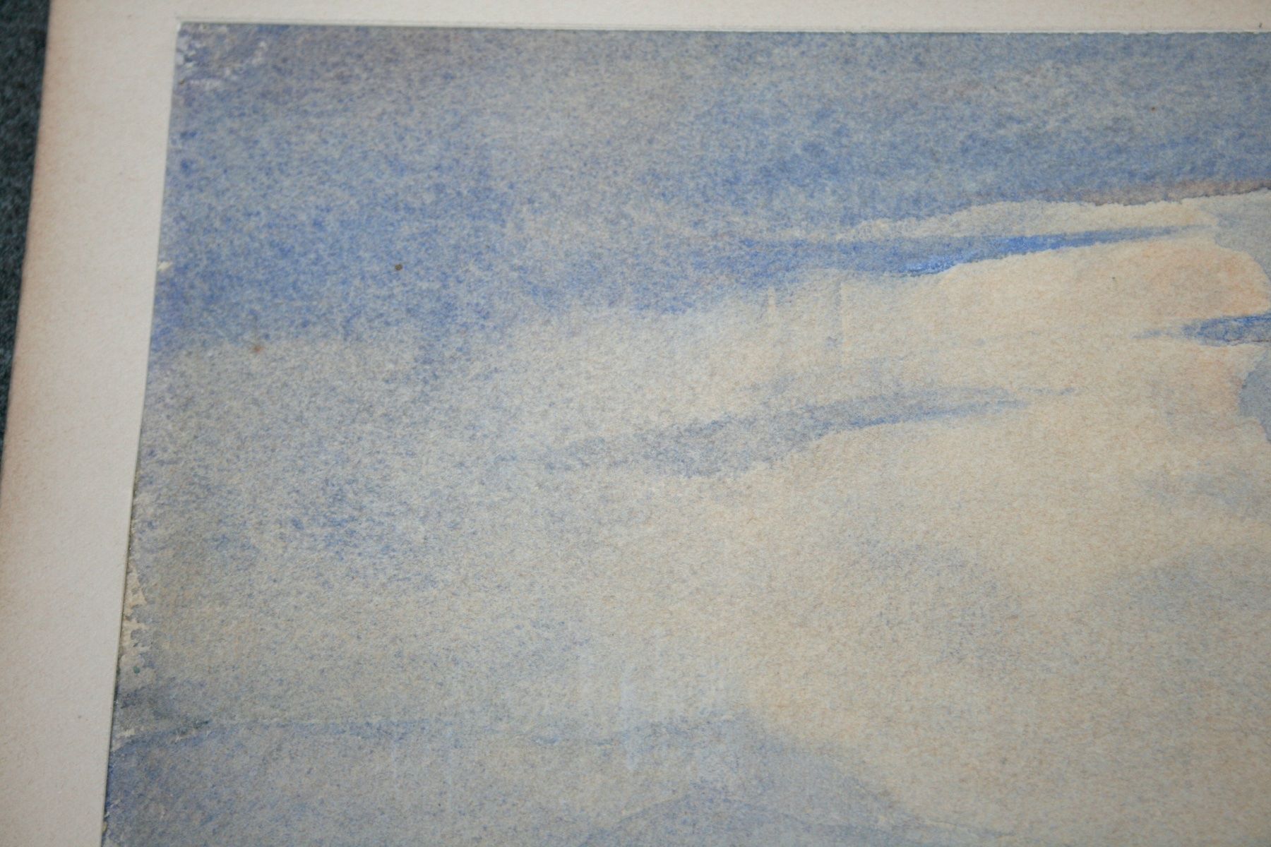 Dipinti: Schweizer Seelandschaft, Aquarell von E. Eichmann, signiert – Usato da Schaffhausen venduto da Kartenprofi 2