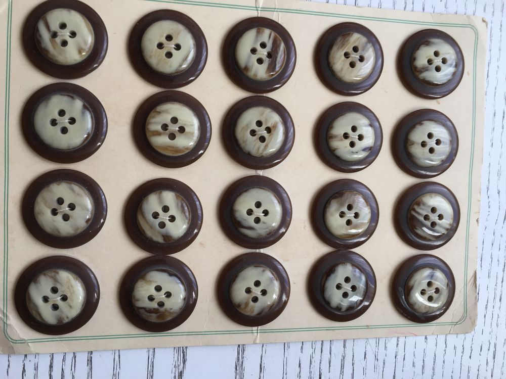 10x KNOPF RUND KLEIN 10mm KNÖPFE KOKOSNUSS BRAUN BRAUNTÖNE HOLZ KOKOS