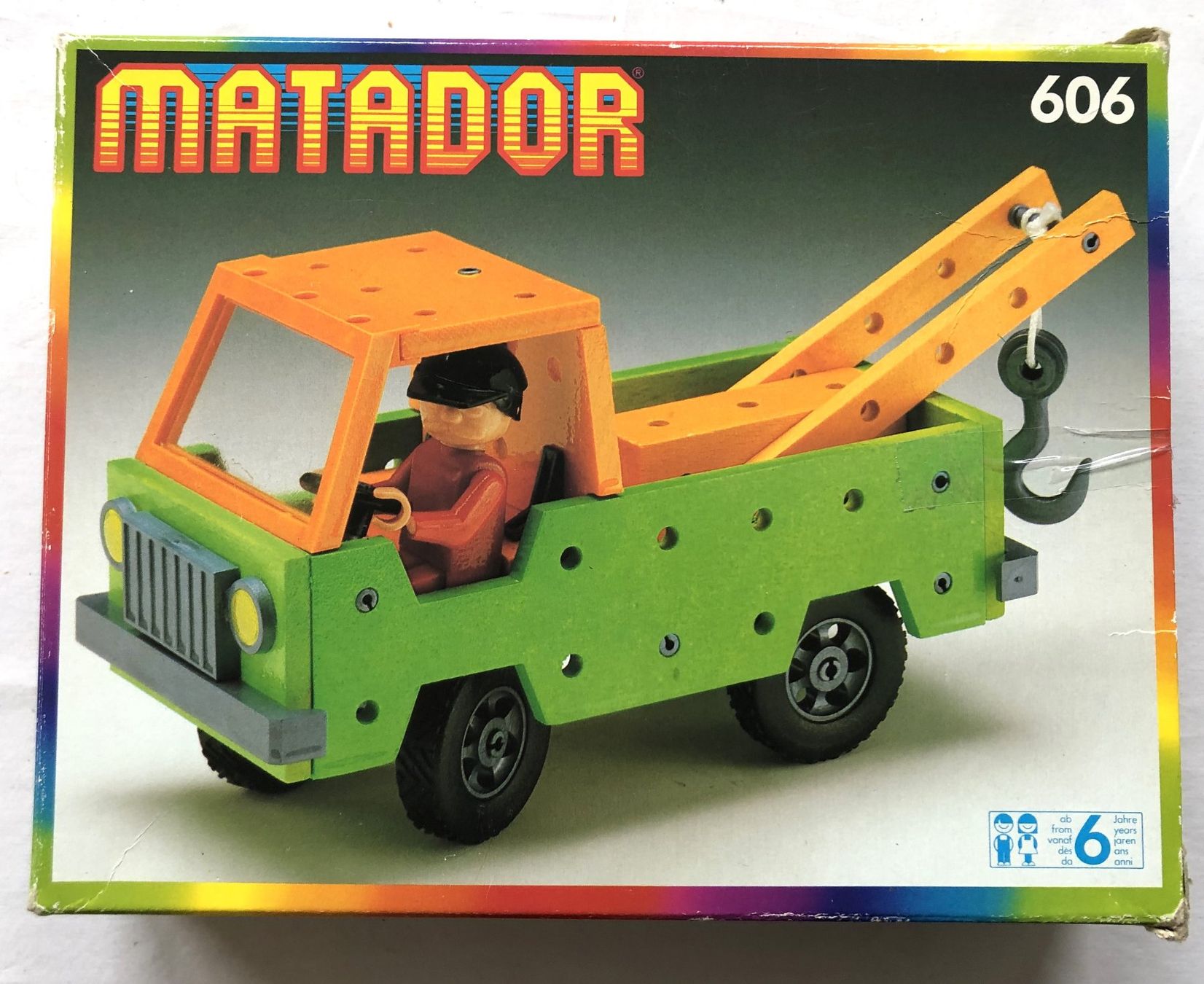 Kit di costruzioni: Matador - Holzauto - Set Nr. 606 – Usato da Schaffhausen venduto da durruti 4