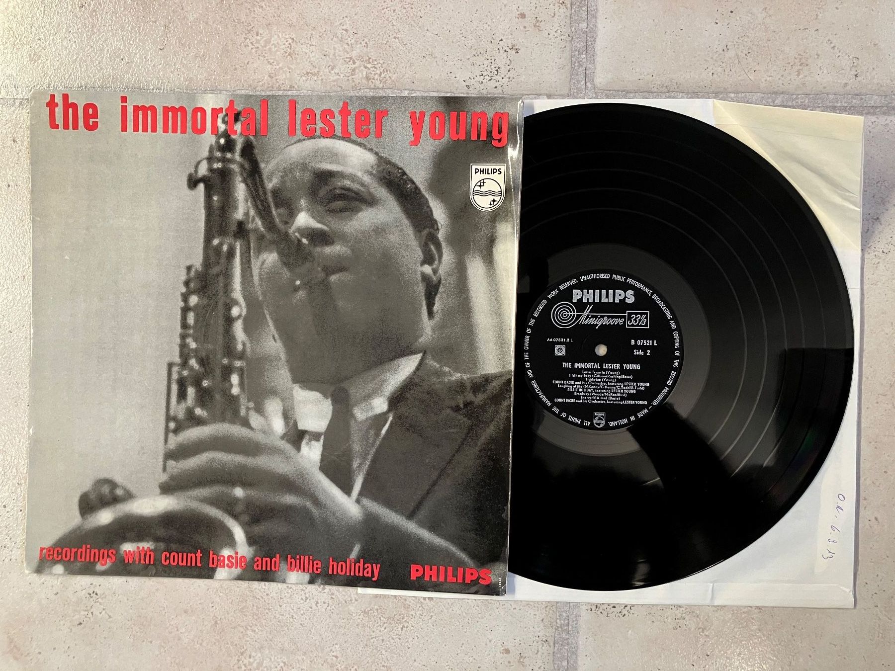 Dischi in vinile: The Immortal Lester Young, LP Jazz – Usato da Widen venduto da DexterGordon