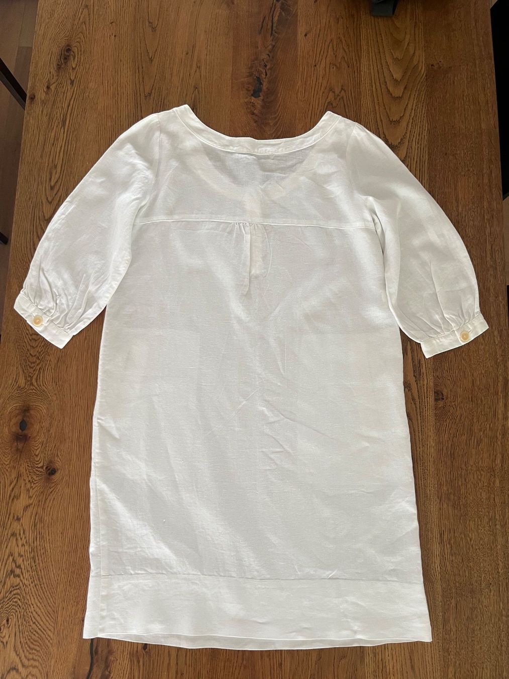Gérard Darel Vestiti: Weisses Leinenkleid von Gerard Darel – Usato da Stans venduto da valeriamanuela 1