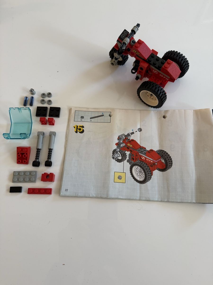Lego Giocattoli: LEGO Technic Motorrad 8210 rot – Usato da Rheinfelden venduto da Fubi92 2