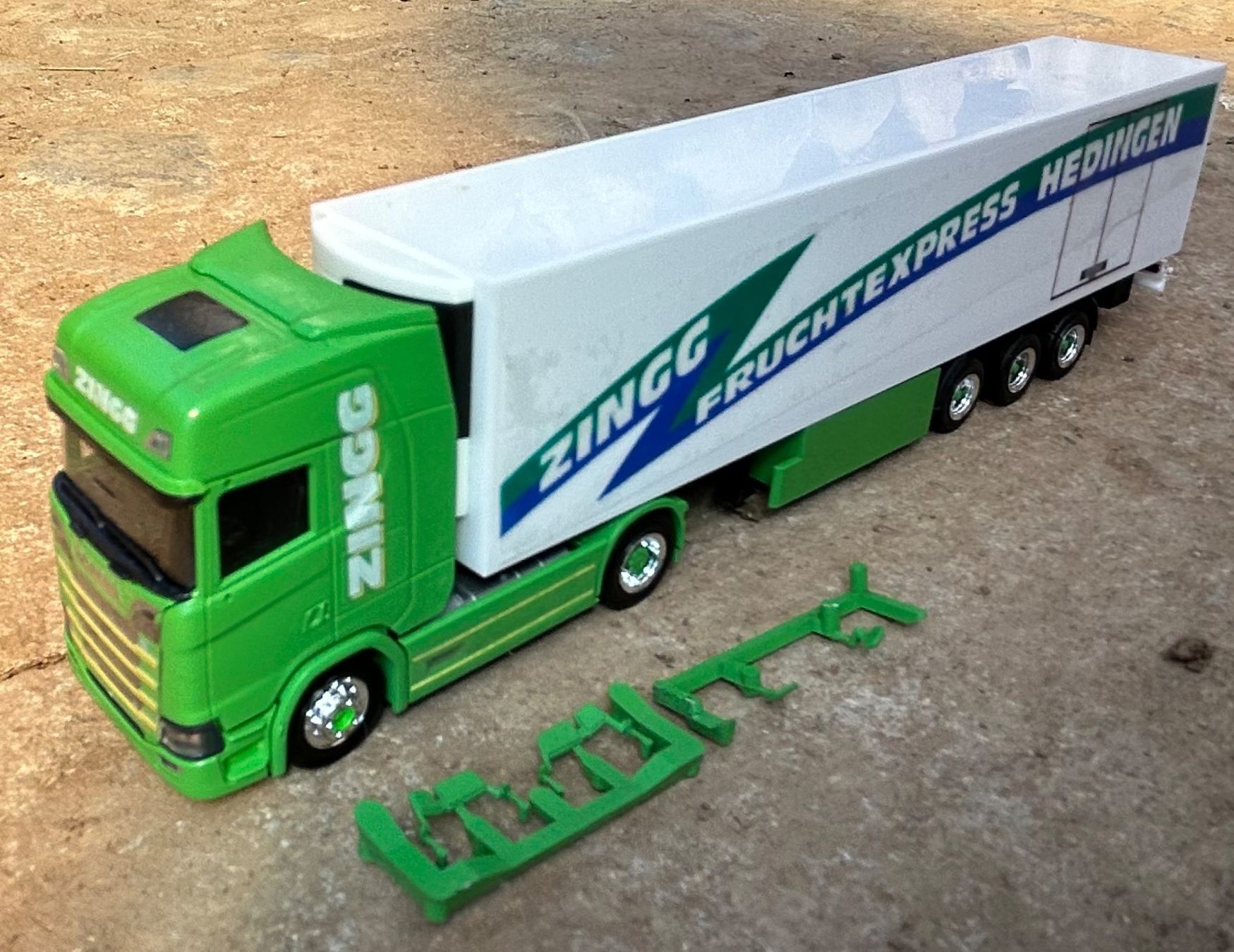Herpa Modellautos: 1:87 Zingg Scania S2016 KühlSZ – Neu (gemäss Beschreibung) aus Belp von AEMA-Modellbau