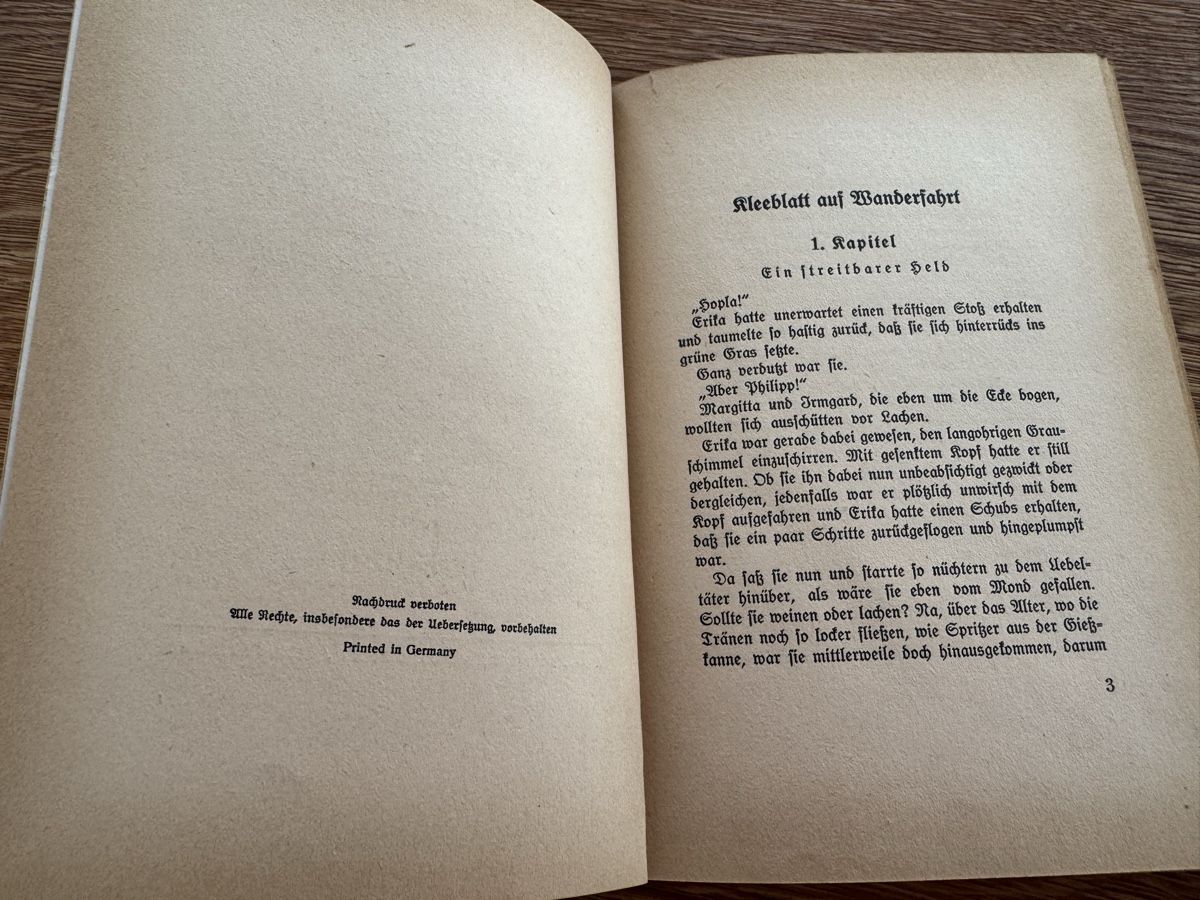 Libri: Kleeblatt auf Wanderfahrt von Adolf Löhr – Usato da Fehraltorf venduto da madewithlove 3