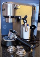 DeLonghi Dedica Espressomaschine mit Siebträger Zubehör