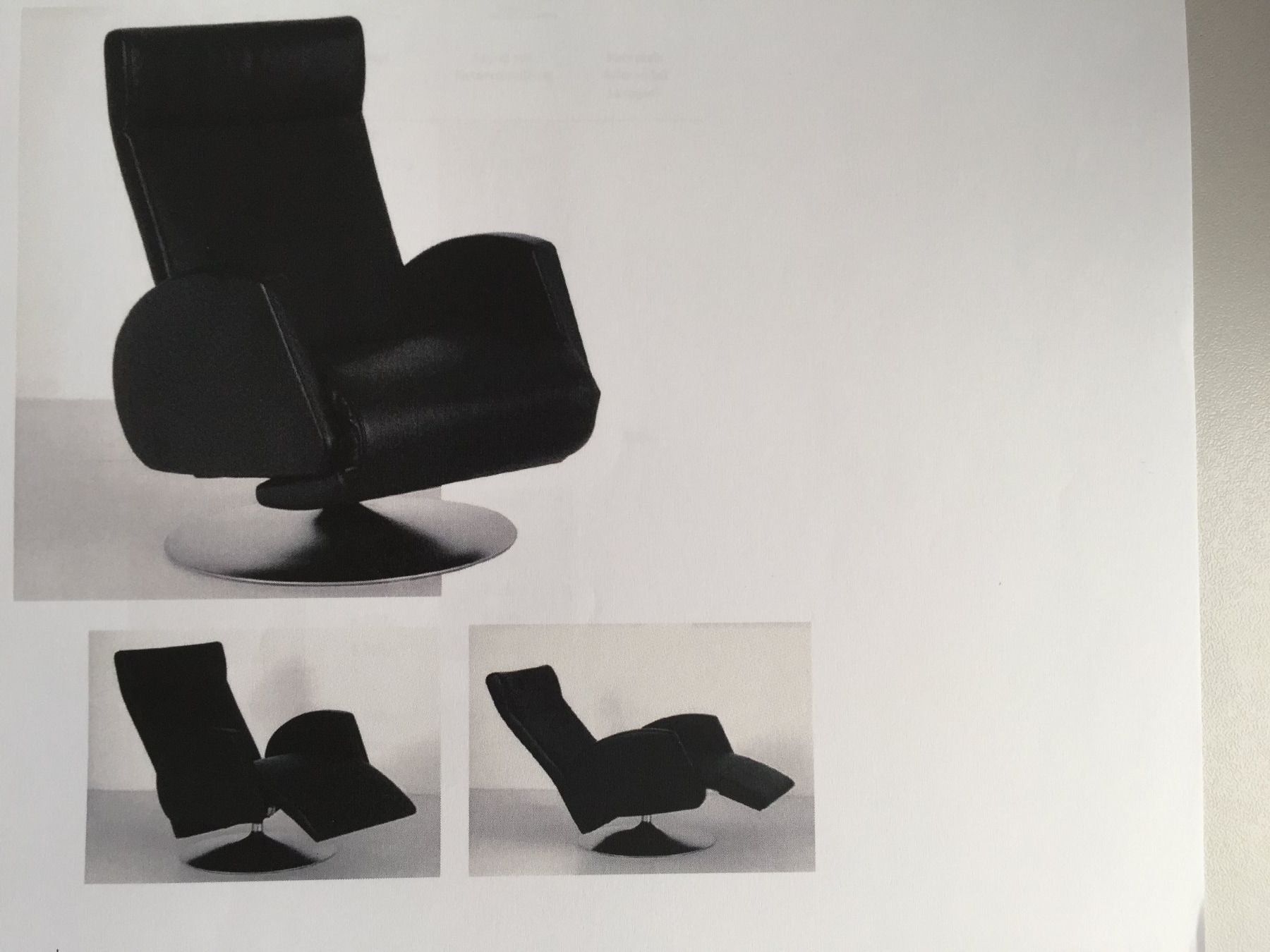 Sessel: Relax-Ledersessel "Cabo" mit Motor – Neu (gemäss Beschreibung) aus Olten von Metacomet 7