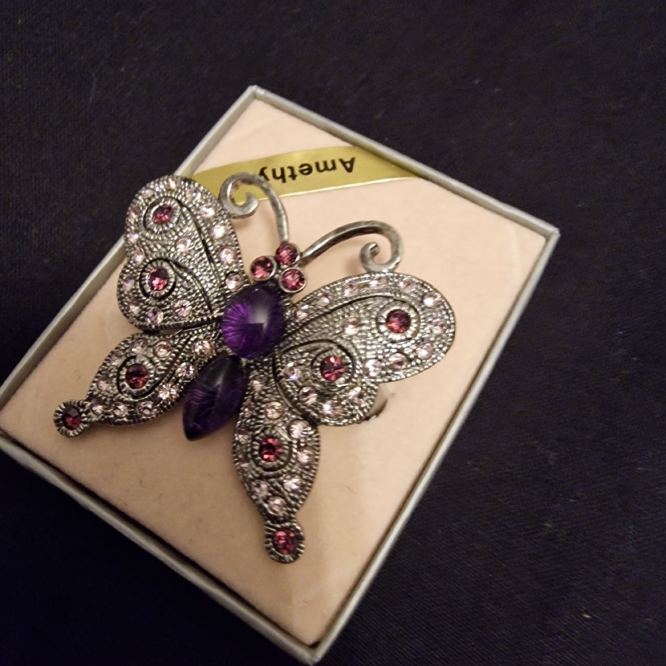 Broches & Aiguilles: Amethyst Brosche – Neuf (Voir description) à St. Gallen par mania03 1