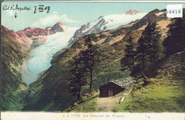 Le Glacier de Trient - Litho