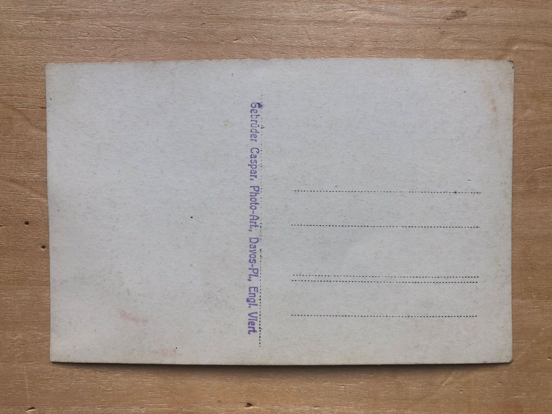Cartoline postali: Blick ins Sertigtal – Usato da Neuchâtel venduto da Atahuallpa 1