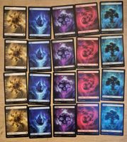 4x Theros Beyond Death Full Art Land Set (IT) - MTG Magic