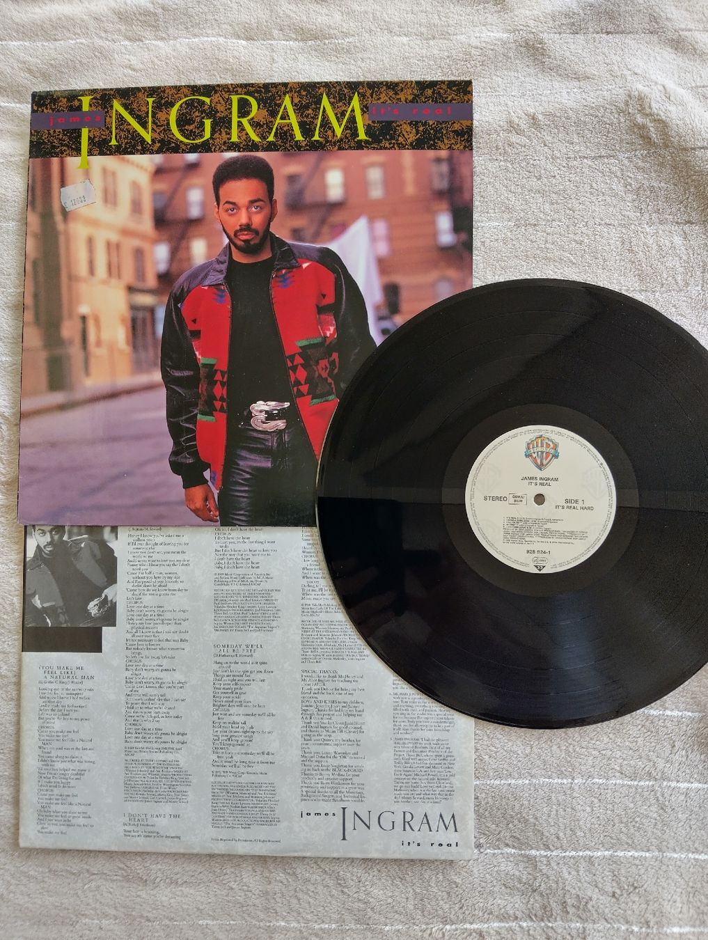 Dischi in vinile: James Ingram - It's Real (Vinyle) - – Usato da Reconvilier venduto da mpa_7b2k
