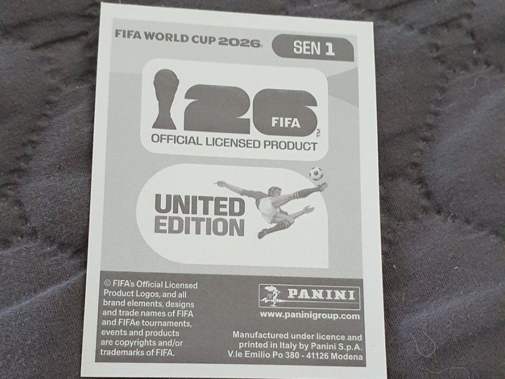 Panini Carte collezionabili: Panini Sticker WM 2026 - SEN1 WIMPEL – Nuovo (secondo la descrizione) da Beromünster venduto da boeggy 1