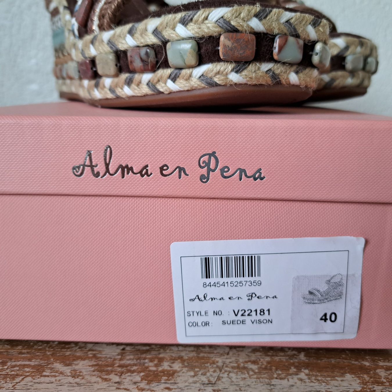 Scarpe da donna: Espadrilles Alma en Pena taille 40 – Nuovo e nell'imballaggio originale da Morges venduto da taloula2004 3