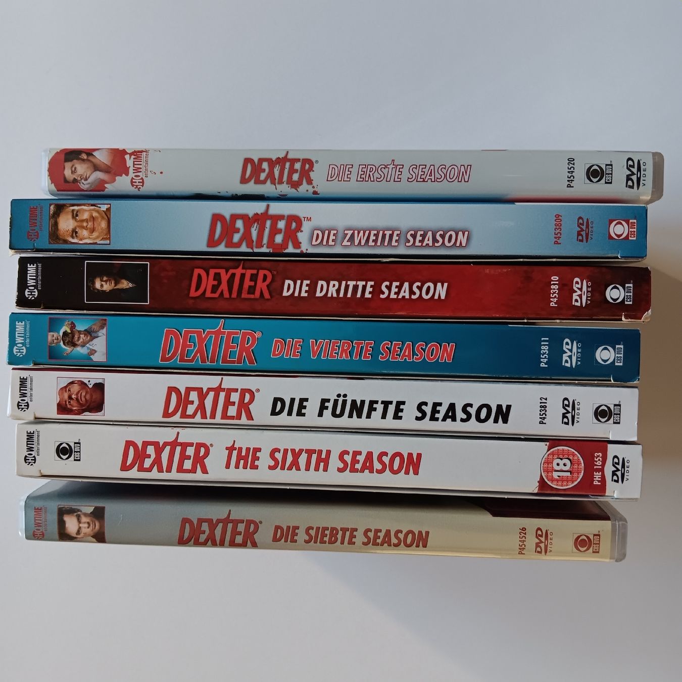 Tutti i DVDs: DVD Dexter Staffeln 1 bis 7 – Nuovo (secondo la descrizione) da Chur venduto da chr_b2cn