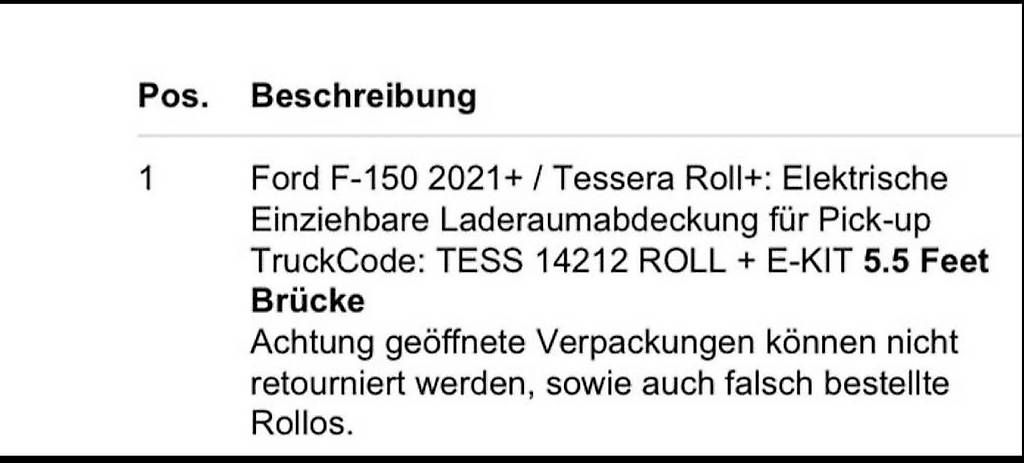 Alle Ersatzteile: Tessera Laderaumabdeckung Elektrisch – Gebraucht aus Wetzikon ZH von dis_csk5 2