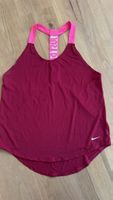 Nike Tanktop Dri-FIT Gr. M, Weinrot-Pink, Neuwertig!
