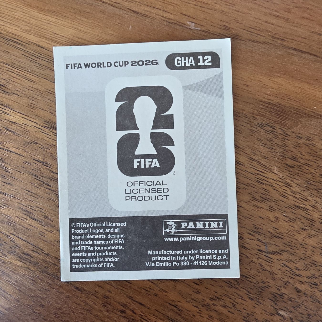 Panini Carte collezionabili: Panini dreier Set CRO6, GHA12 ,PAN6 – Nuovo e nell'imballaggio originale da Buchs AG venduto da LogoParts 2