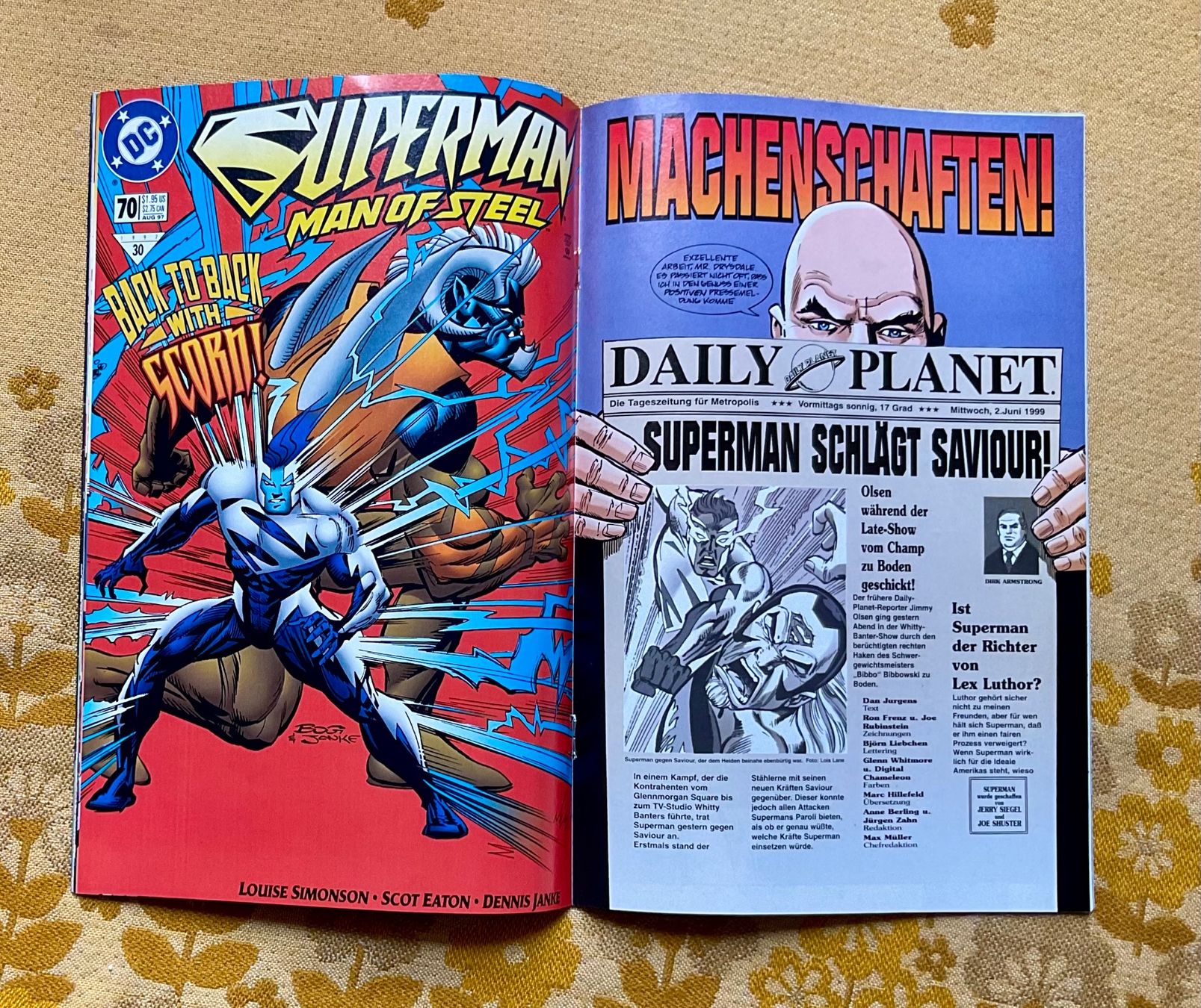 Comics: Superman Heft Nr 54 von 1999 – Gebraucht aus Endingen von nathan05 5