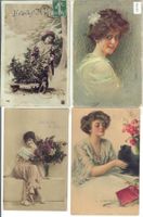 4 AK - Frauen - Madame - Femme - Mode