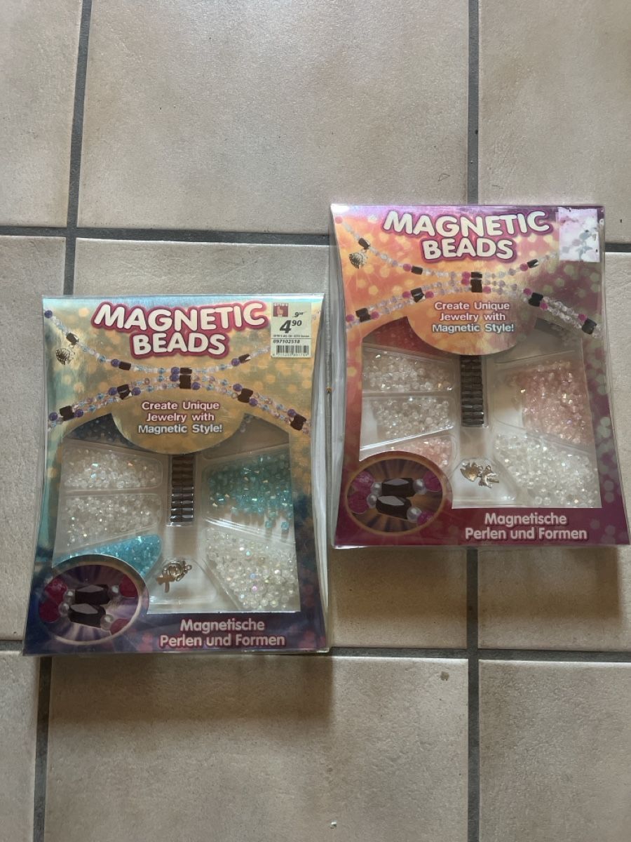 Bastelsets: MAGNETIC BEADS Bastelset  – Neu und originalverpackt aus Glarus von chr_s287