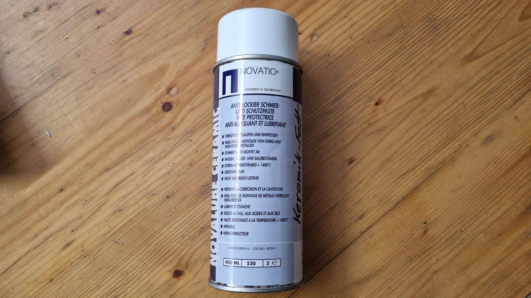 Prodotti di pulizia: Novatio Novalube Ceramic Antiblockier Schmier + Schutzpaste – Nuovo (secondo la descrizione) da Tägerschen venduto da Moto-Welt-Parts