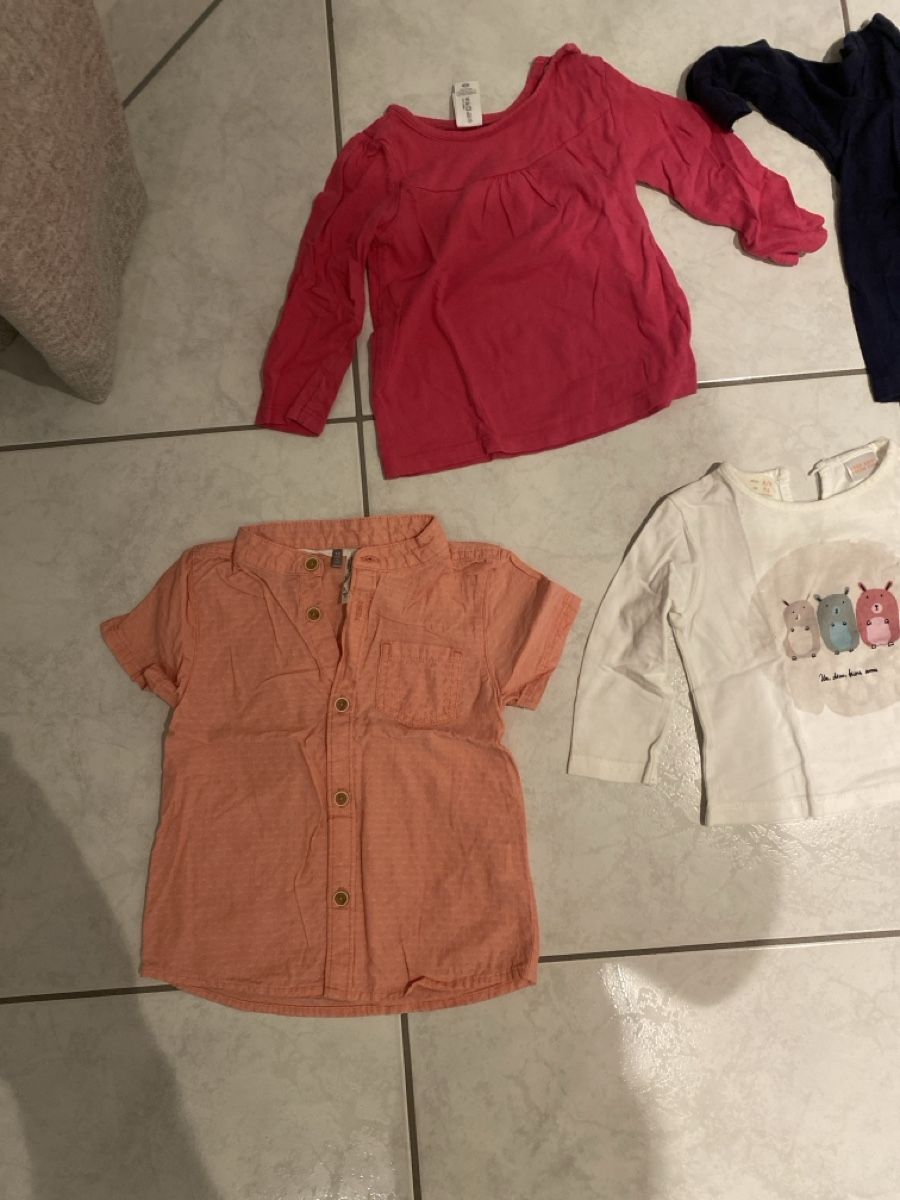 Kleiderpakete & -sets: 5 Shirts Langarm Kurzarm Gr. 74Mädchen süss – Gebraucht aus Haag (Rheintal) von 2026Top 1