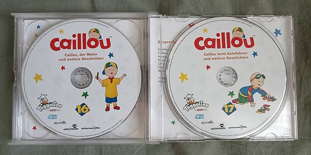 CDs: Hörspiel-CD-Box, Caillou – Gebraucht aus Münchenstein von Bouba3 2