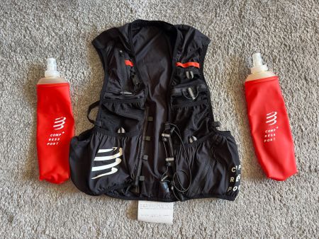 Gilet de trail Compressport Ultra Run Pack Evo 10 - L