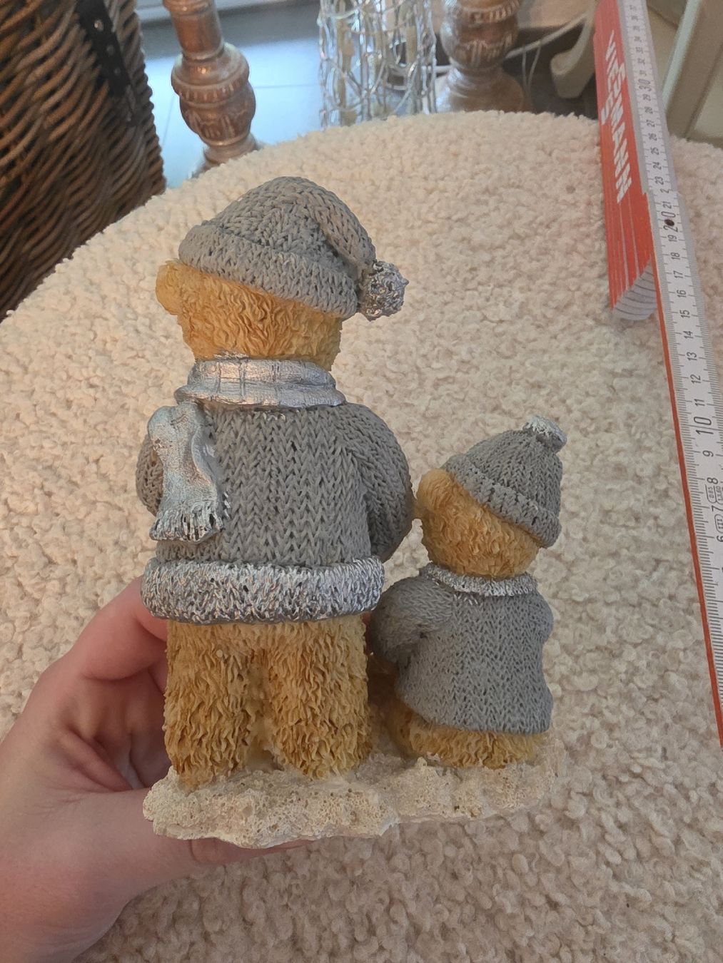 Alle Dekorationen: Teddybären Figuren Dekoobjekt  – Gebraucht aus Zweidlen von VG159 3