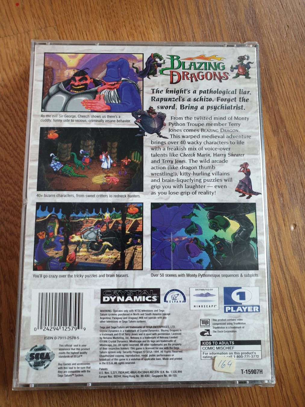 Jeux: Blazing Dragon Sega Saturn NTSC – D'occasion à Rain par Rou_z26r 1