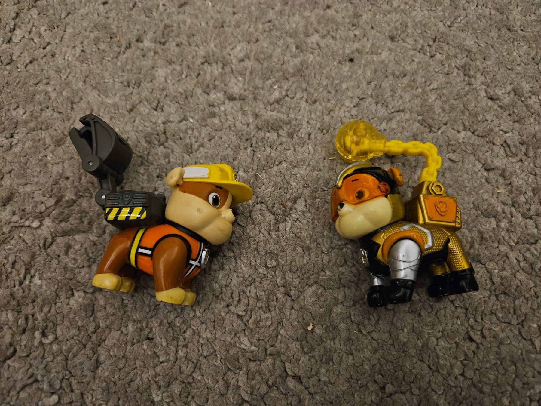 Giocattoli: 2 Figuren Rubble Paw Patrol – Usato da Unterengstringen venduto da saraman 1
