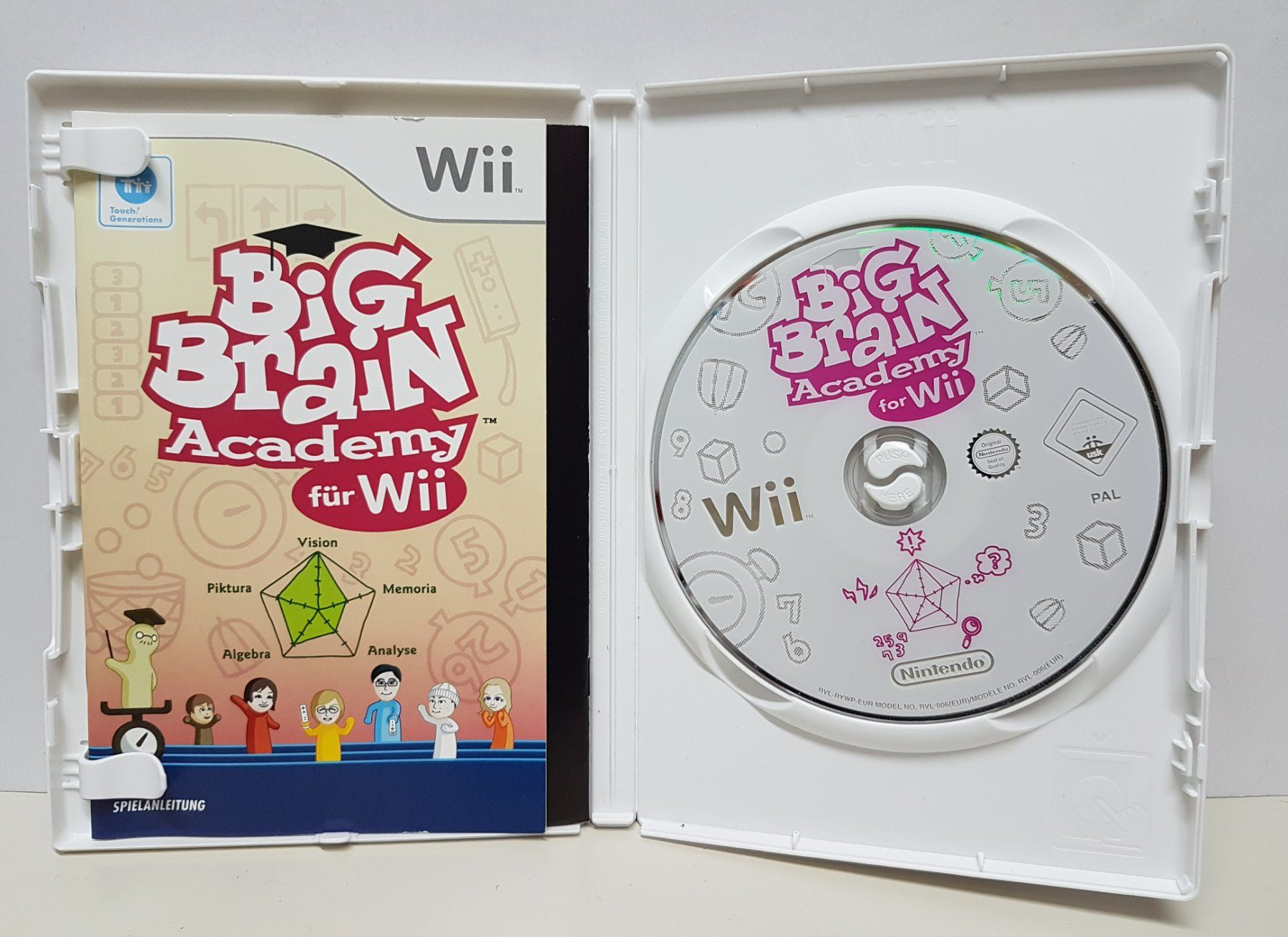 Nintendo Giochi: Wii  Big Brain Academy heiteres Kopfzerbrechen – Usato da Schüpfheim venduto da Game-Paradis